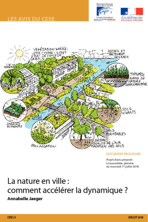 [Publication] CESE - La nature en ville : comment accélérer la dynamique? | Une semaine d'actu - Newsletter de veille de l'AURH | Scoop.it
