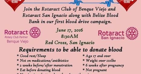Rotaract Blood Drive | Cayo Scoop!  The Ecology of Cayo Culture | Scoop.it
