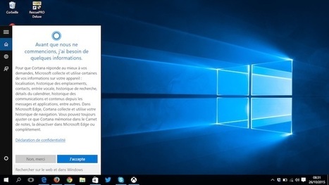 Comment utiliser #Cortana dans Windows 10 | Time to Learn | Scoop.it