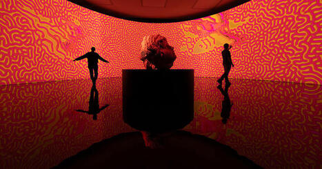 pixel virtual gardens and robotic installations animate miguel chevalier&rsquo;s solo digital art show | El Mundo del Dise&ntilde;o Gr&aacute;fico | Scoop.it