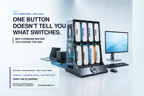 Two Computers, One Desk: One Button Doesn&rsquo;t Tell You What Switches | Smart Workstation Upgrade Intelligence | Scoop.it
