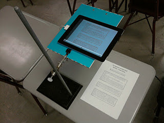 iPad converted into a document camera. via John Mikulski | TechTalk | Scoop.it