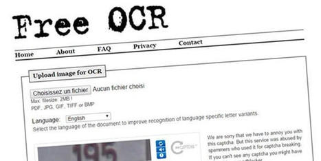 3 outils OCR gratuits pour extraire du texte d'une image | Education 2.0 & 3.0 | Scoop.it