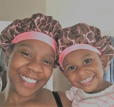 satin hair caps for babies