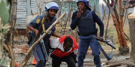 Afrique du Sud : intervention policière massive à Marikana, heurts avec les grévistes | Chronique des Droits de l'Homme | Scoop.it