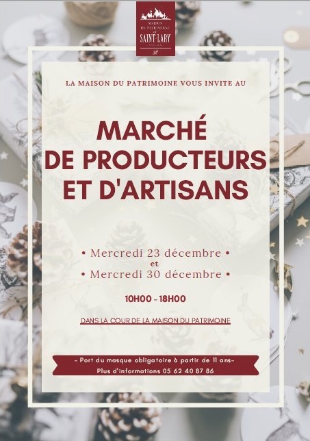 Saint-Lary Soulan : marché de producteurs et artisans locaux à la Maison du Patrimoine les 23 et 30 décembre | Vallées d'Aure & Louron - Pyrénées | Scoop.it