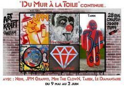 L’exposition « Du Mur à la Toile » continue ! | The art of Tarek | Scoop.it