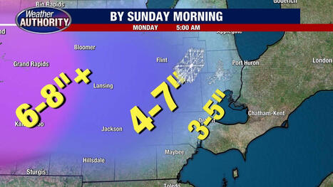 Winter Storm Warning in Michigan with widespread snow inbound - fox2detroit.com | Operation Deimos | Scoop.it