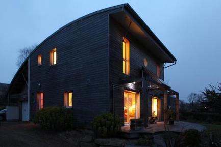 "Bioclimatic house in Saint Nolff by a.typique Patrice Bideau as Architects " archello.com | Architecture, maisons bois & bioclimatiques | Scoop.it
