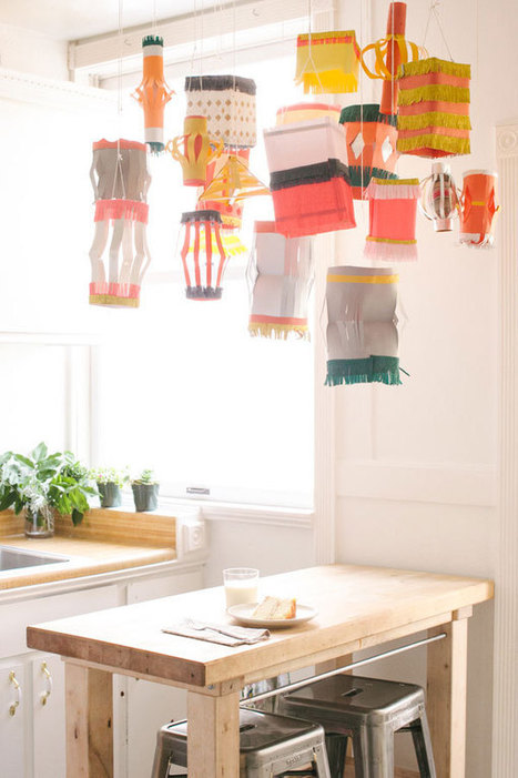 Lanternes en papier à faire soi-même | Paper is beautiful | Scoop.it