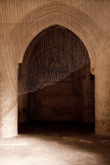 A levitating sound sculpture made of 300 wires’s Caten | The Architecture of the City | Scoop.it