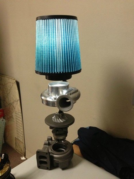 Turbocharger Lamp - iD Lights | 1001 Light ideas ! | Scoop.it