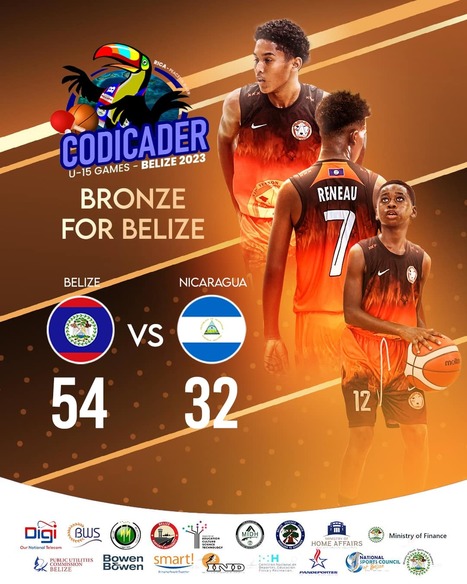 Belize Takes Bronze in 2023 CODICADER U15 Games | Cayo Scoop!  The Ecology of Cayo Culture | Scoop.it