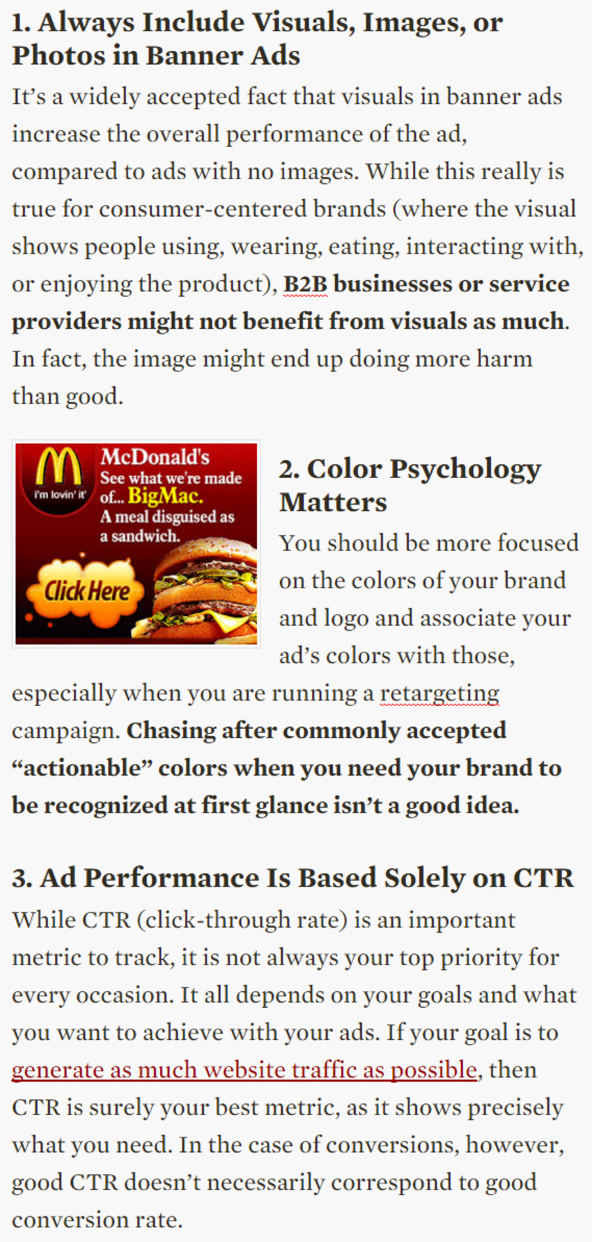 3 Banner Ad Best Practices Debunked - Convince & Convert | The MarTech Digest | Scoop.it