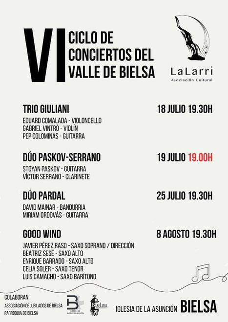 Bielsa arranca el ciclo de conciertos | Vall&eacute;es d'Aure & Louron - Pyr&eacute;n&eacute;es | Scoop.it