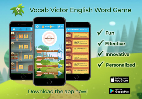 Vocab Victor English Word Learning Game. Build and improve vocabulary! | eflclassroom | Scoop.it