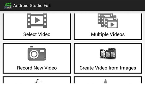 Android Studio : Montage vidéo - Android-MT | Montage vidéo pour ma petite soeur | Scoop.it