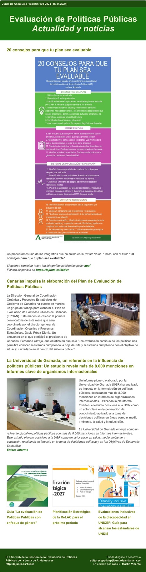 Boletín nº 130 de Evaluación de Políticas Públicas. Actualidad y noticias | Evaluación de Políticas Públicas - Actualidad y noticias | Scoop.it