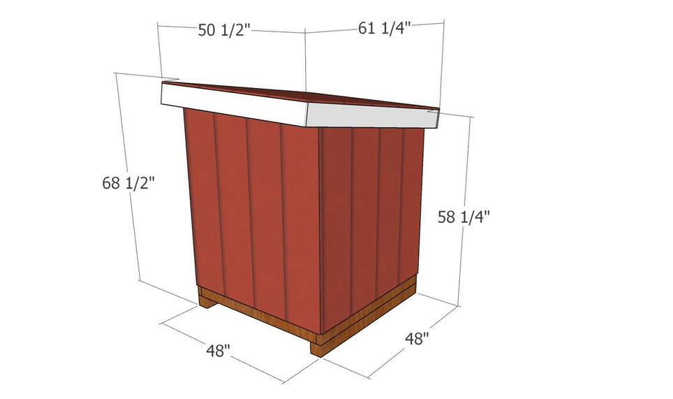4x4 Generator Shed Plans - DIY Plans | Garden Plans | Scoop.it