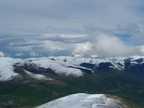 Au Cap de la Pène de Soulit, toujours en raquettes le 17 mai 2013 | Le blog de Michel BESSONE | Vallées d'Aure & Louron - Pyrénées | Scoop.it