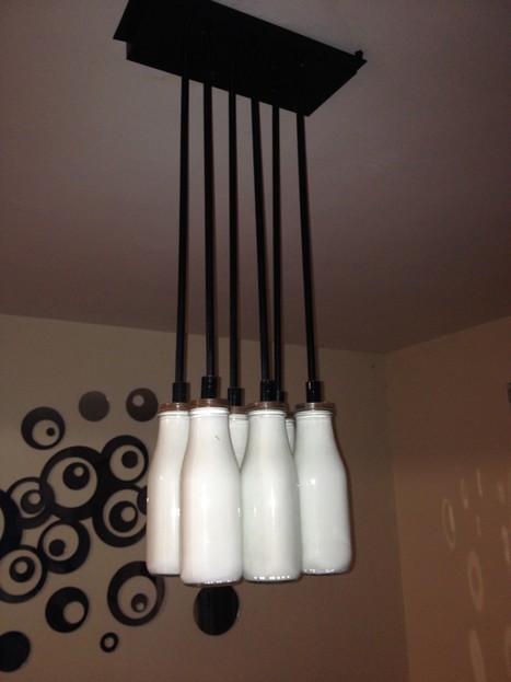 Lamp with Starbucks coffee cans - Recyclart | 1001 Light ideas ! | Scoop.it