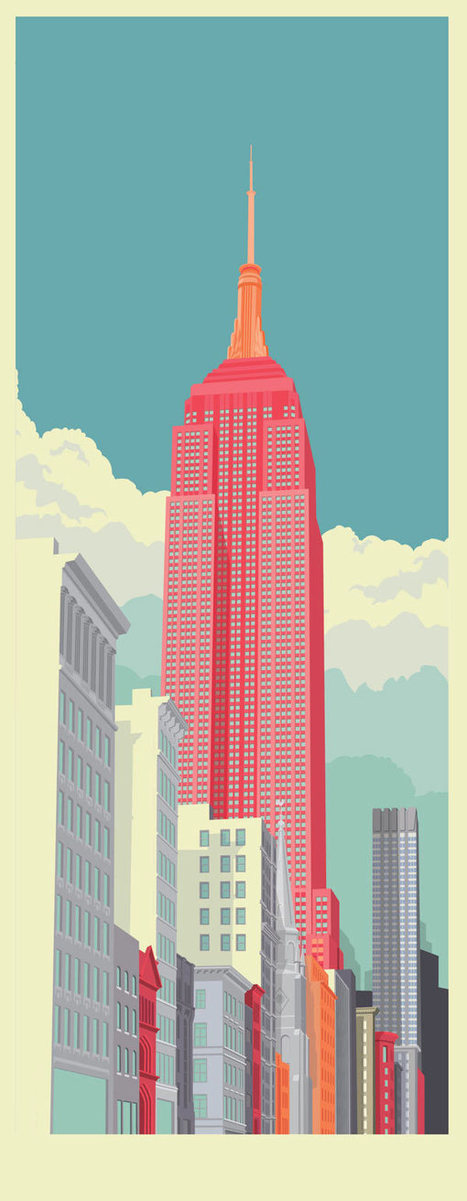 New York City Illustrations by Remko Heemskerk | Best of Design Art, Inspirational Ideas for Designers and The Rest of Us | Scoop.it