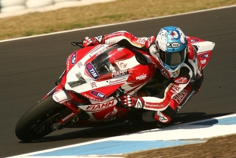CHECA AND TEAM SBK DUCATI ALSTARE SCORE FASTEST LAP AT THE END OF OFFICIAL TESTING AT PHILLIP ISLAND | Ductalk: What's Up In The World Of Ducati | Scoop.it