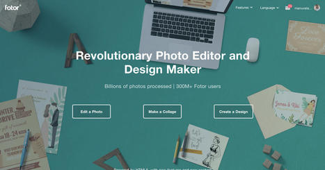 Fotor - Un editor y un creador de diseños online revolucionario | TIC & Educación | Scoop.it