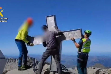 VIDÉO. Le plus haut sommet des Pyrénées, l'Aneto, perd sa croix pour quelques mois | Vallées d'Aure & Louron - Pyrénées | Scoop.it