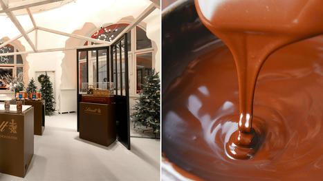 Un Pop up store chocolaté et un Atelier de chocolat Lindt dévoilés à Paris ! | Pop-up stores | Scoop.it
