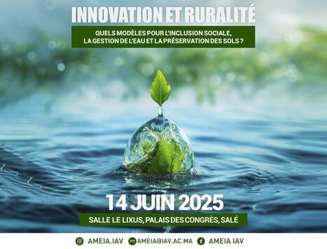 MAROC : Conférence AMEIA : les clés d’un développement rural durable | CIHEAM Press Review | Scoop.it