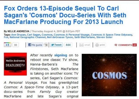 La serie documental Cosmos tendrá una secuela presentada por Neil deGrasse Tyson. | Educación, pedagogía, TIC y mas.- | Scoop.it