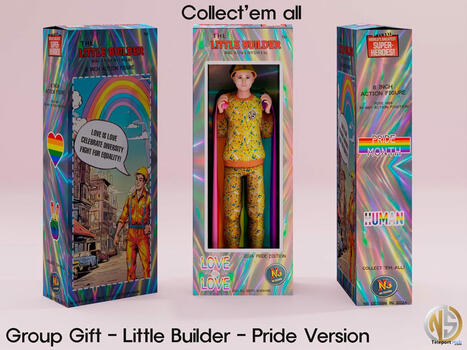 Little Builder Animesh Pride Version June 2024 Group Gift by NSDesign | Teleport Hub - Second Life Freebies | Second Life Freebies | Scoop.it