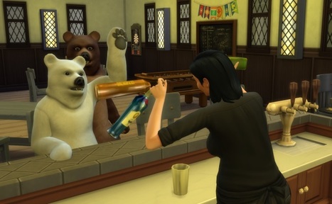 Les Sims 4 Vivre Ensemble : Soirées spéciales dans les Bars << The Daily Sims | Les Sims | Scoop.it