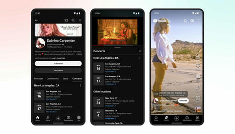Bandsintown inks YouTube deal to become platform’s exclusive provider of concert listings | Live Music Industry News | Scoop.it