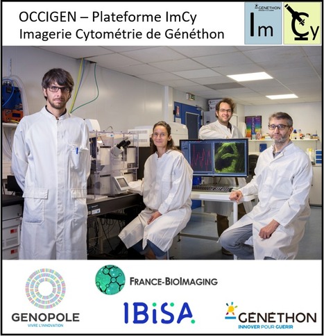 FOCUS PLATEFORME : Double victoire pour la plateforme d’imagerie - cytométrie de Généthon (réseau OCCIGEN) : obtention du label IBiSA et intégration dans France BioImaging ! | Life Sciences Université Paris-Saclay | Scoop.it