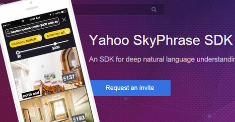 SkyPhrase SDK : Yahoo rend le langage naturel accessible aux développeurs | Libre de faire, Faire Libre | Scoop.it