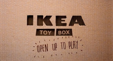 Ikea finds practical use for its cardboard box waste in helping kids create toys - The Drum | Educational Pedagogy | Scoop.it