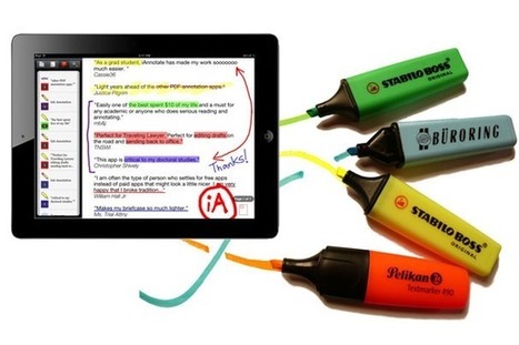 The ultimate guide on how to annotate PDF files on the iPad | E-Learning - Digital Technology in Schools - Distance Learning - Distance Education | Scoop.it