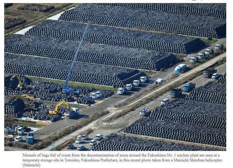 Nine Million Bags Of Nuclear Waste Piled Up In Fukushima | Salariés précaires de l'industrie nucléaire | Scoop.it