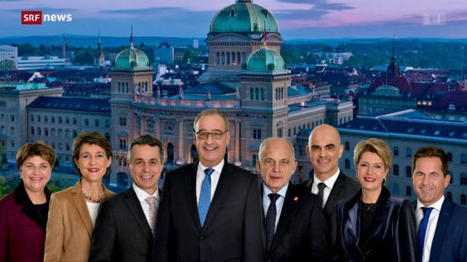 Tagesschau - Der Bundesrat präsentiert sich Schulter an Schulter – dank Photoshop | Anwendung – Medien und Informatik | Scoop.it