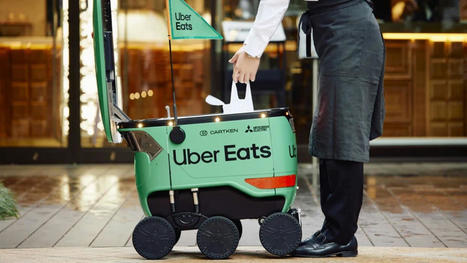 Uber Eats déploie des robots livreurs dans les rues de Tokyo | Commerce Connecté | Scoop.it