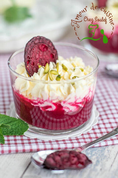 gaspacho de betterave à la mousse de camembert | Plats et recettes de fêtes : Noël, Saint Valentin, Ramadan, Aïd, Pâques... | Scoop.it