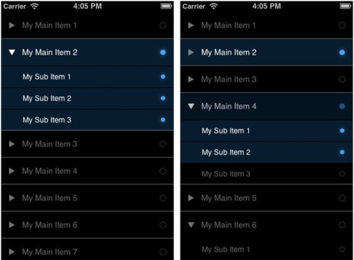 Open Source: Custom iOS Control For Creating Elegant Nested Table Views | iPhone and iPad development | Scoop.it