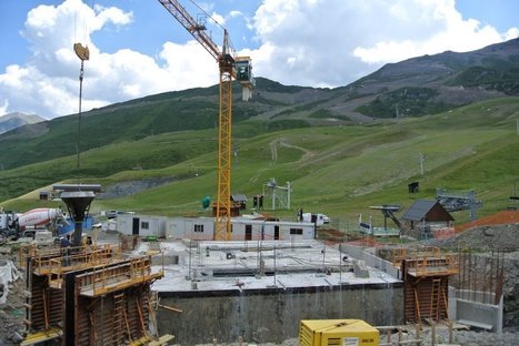 Travaux au futur centre aqua ludique de PIAU - ENGALY | Facebook | Vallées d'Aure & Louron - Pyrénées | Scoop.it