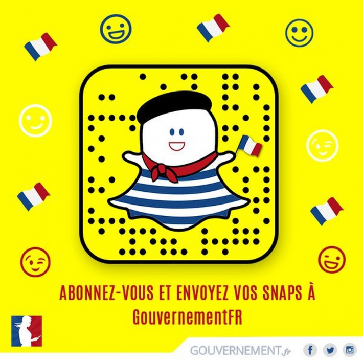 Pourquoi gouvernement.fr a décidé d'aller sur Snapchat (et quelles leçons nous en tirons) | Médias sociaux : Conseils, Astuces et stratégies | Scoop.it