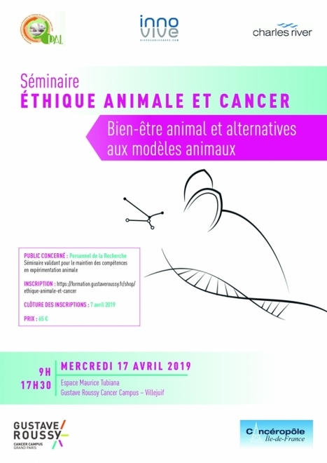 Colloque formation continue en expérimentation animale - 17 avril 2019 | Life Sciences Université Paris-Saclay | Scoop.it