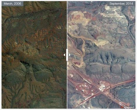 Before and after: Satellite images show open cut mines in Australia | Human Interest | Scoop.it