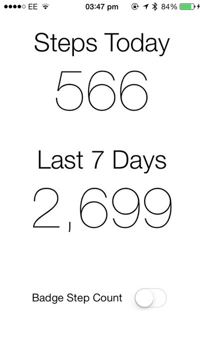 Pedometer++ Offers A Super Simple Pedometer For iPhone 5s Users | iPads in Education Daily | Scoop.it