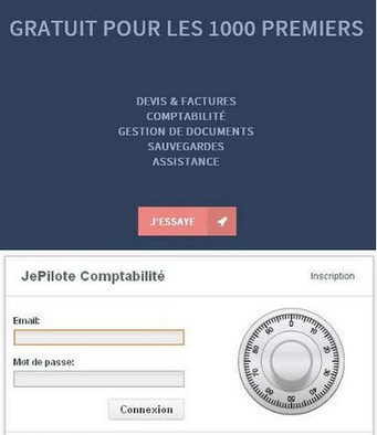 Gratuit pour les 1000 premiers : Logiciel en ligne Gestion et Comptabilité JePilote Fr 2014 pour TPE | Logiciel Gratuit Licence Gratuite | Scoop.it